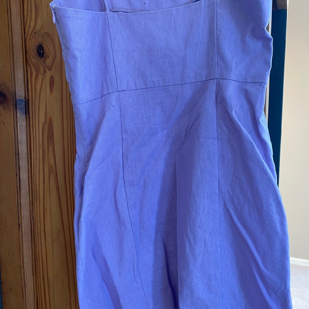 Linen Mini Dress - Picture 2 of 3